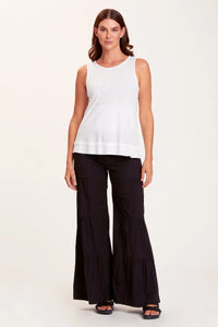 Terraced Wide Leg Pants