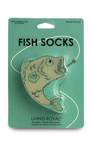 Fish 3D Crew Sock