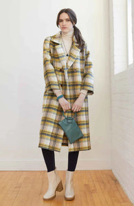 Graylynn Plaid Coat