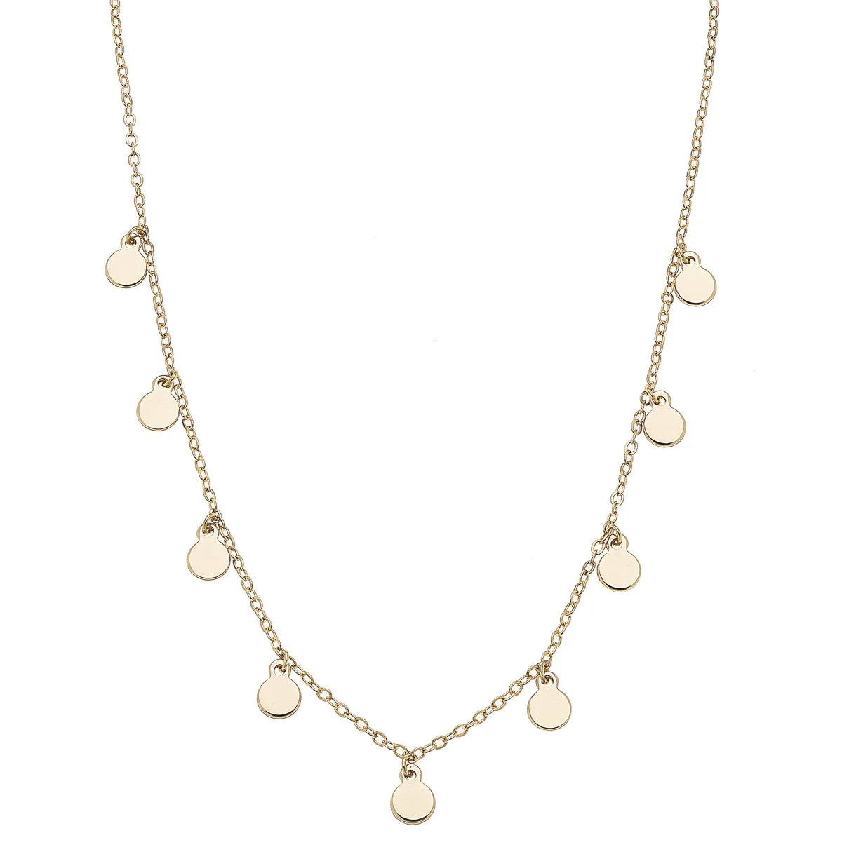 Greyson Disc Drip Necklace