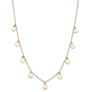 Greyson Disc Drip Necklace