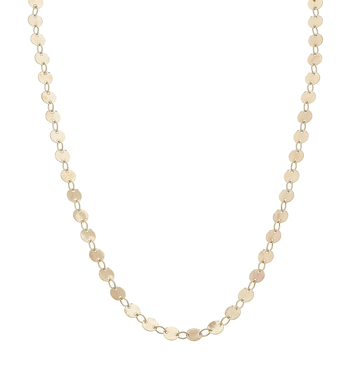 Leandra Disc Chain Necklace