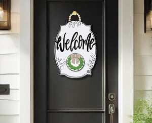 White Bloom Hanging Board