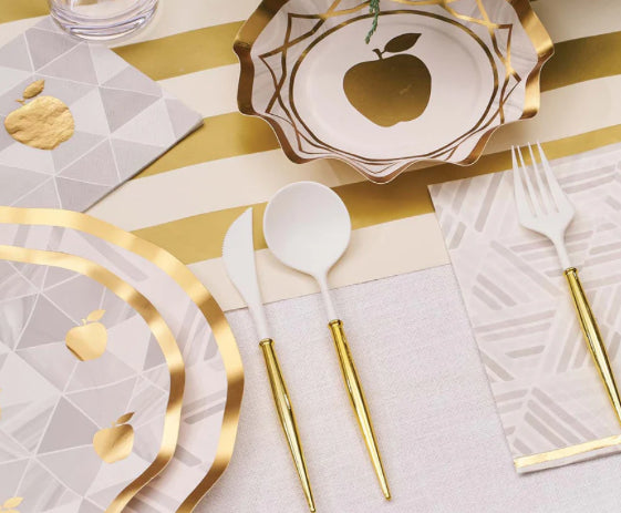 Gold Bella Assorted Plastic Cutlery/24pc, Service for 8