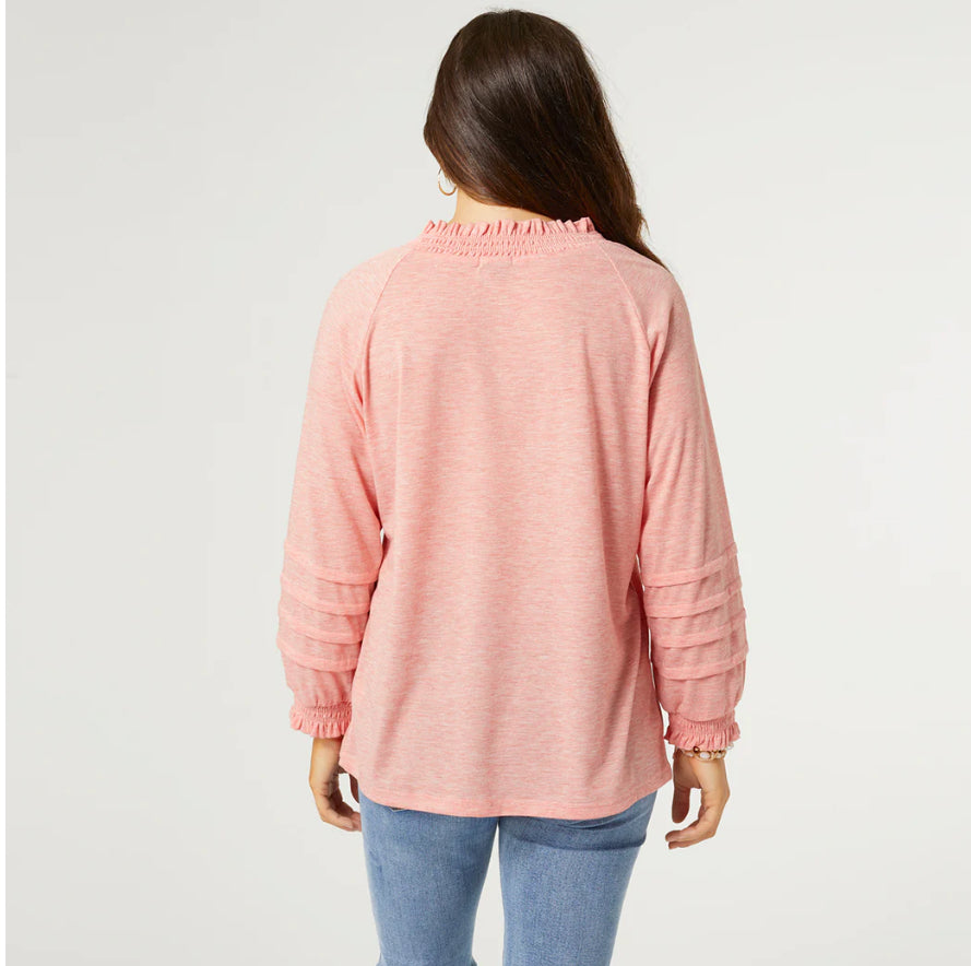 Grace Long Tierred Sleeve Top