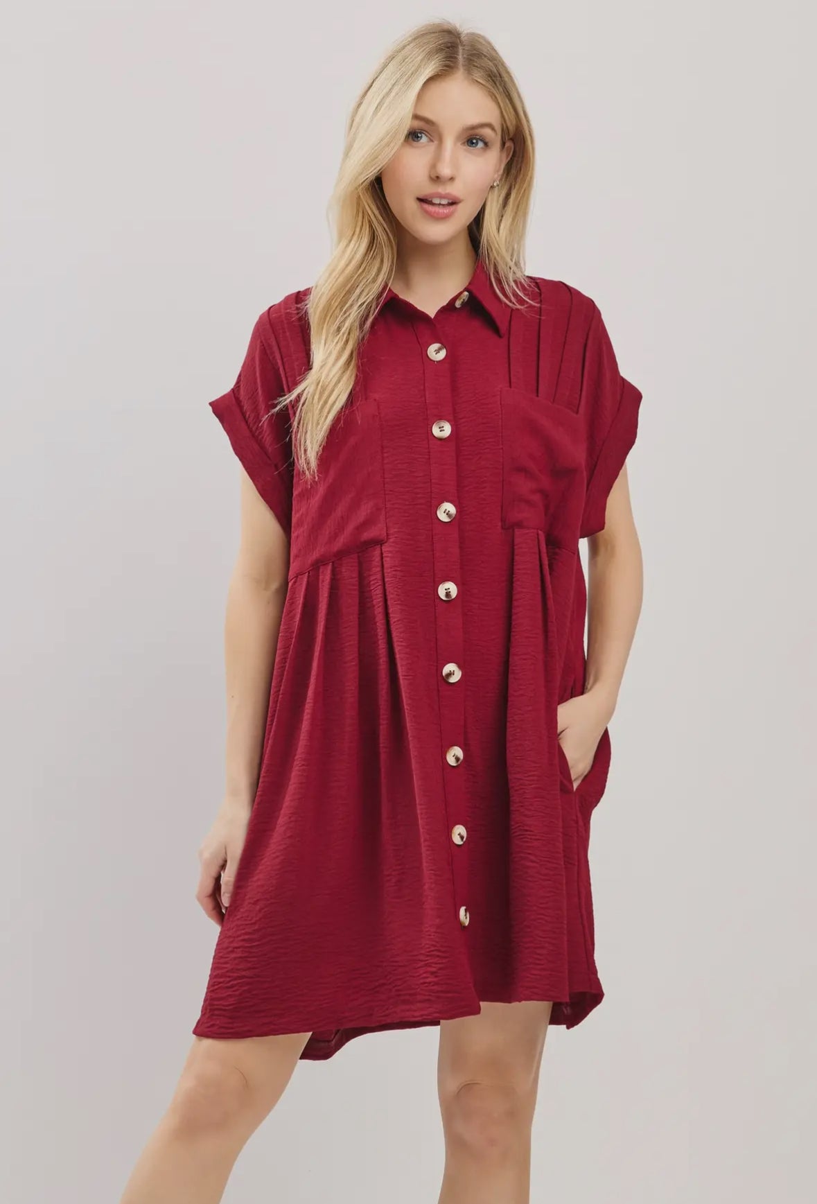 Button Down Shirt Dress