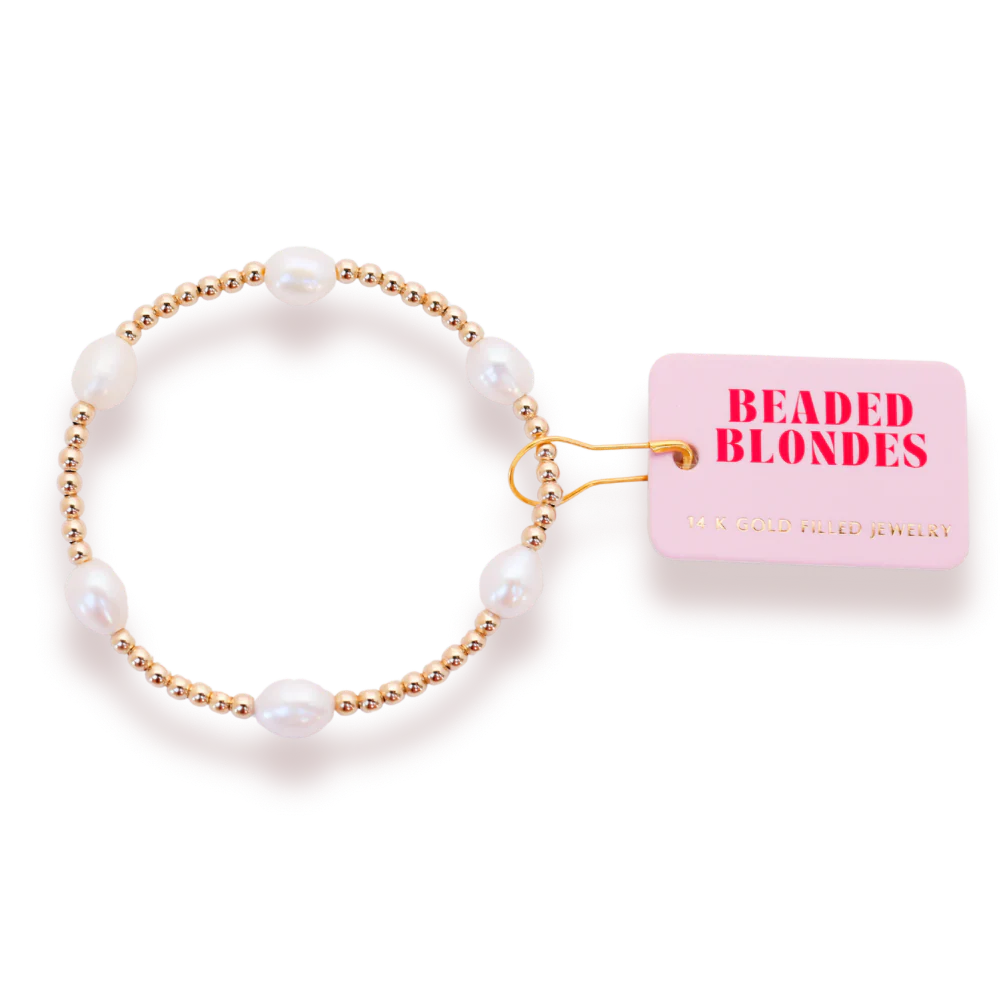 Pearl Poppi Beaded Bracelet