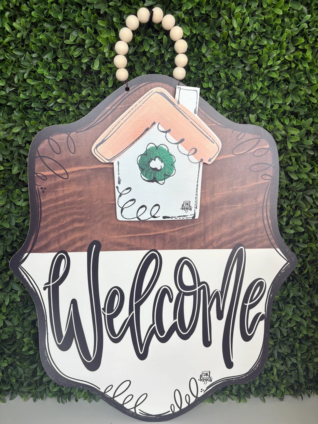Stain Bloom Welcome Hanger