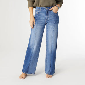 Everstretch Wide Leg Dual Wash