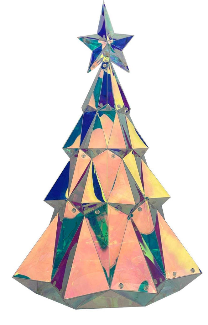 Prism Lit Christmas Trees