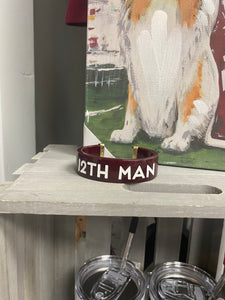 Texas A&M Aggies Resin Cuff Bracelet