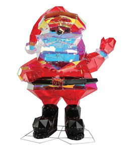 Prism Lit Santa Claus