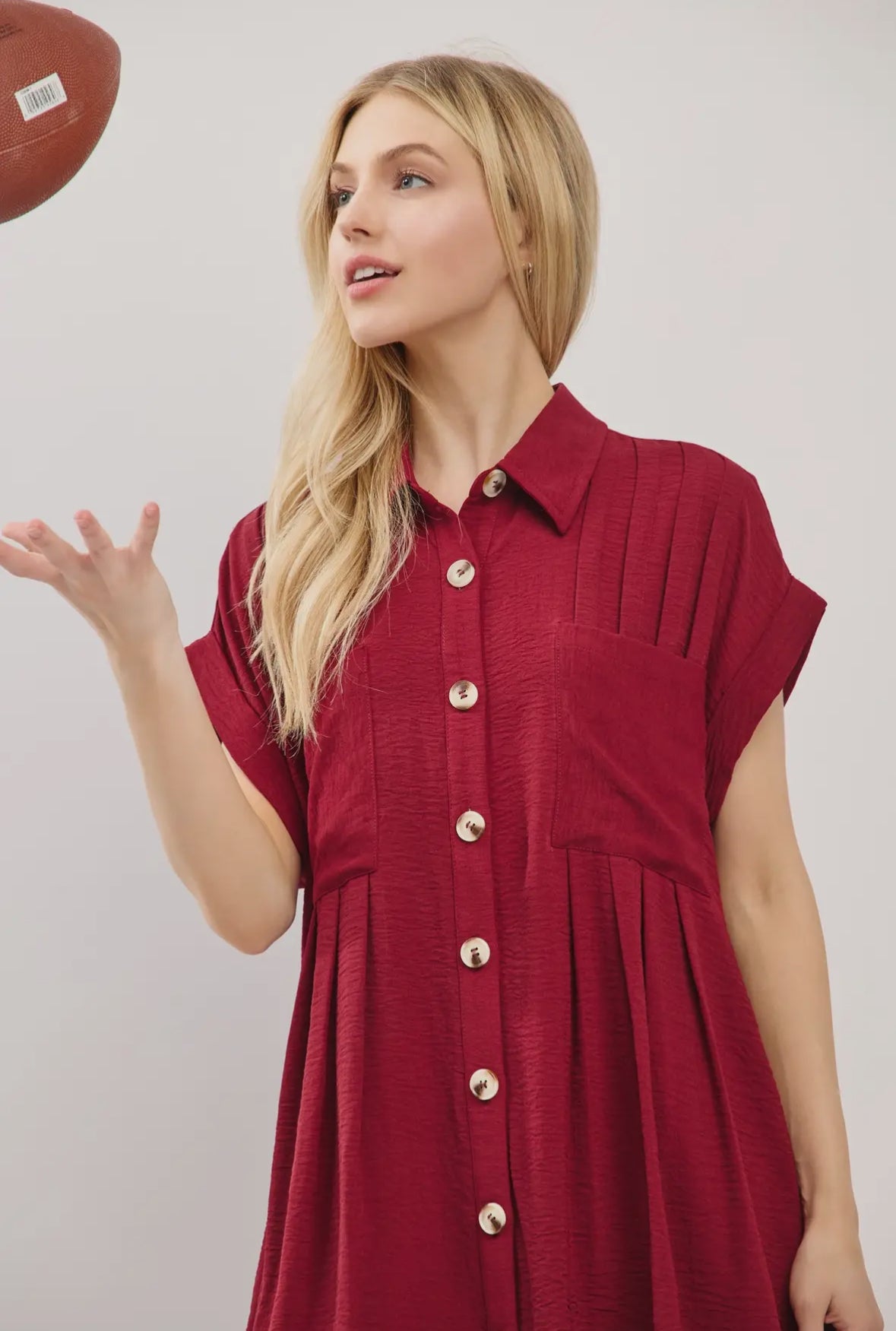Button Down Shirt Dress