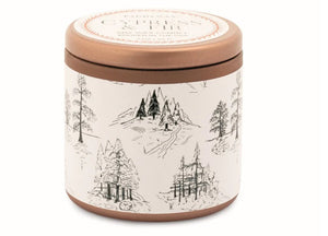 Cypress Fir Holiday Candle 3oz. Copper Tin