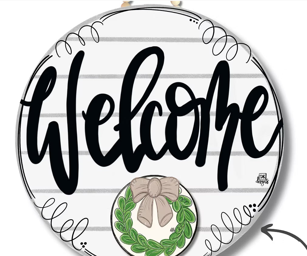 Hanging Door Wreath