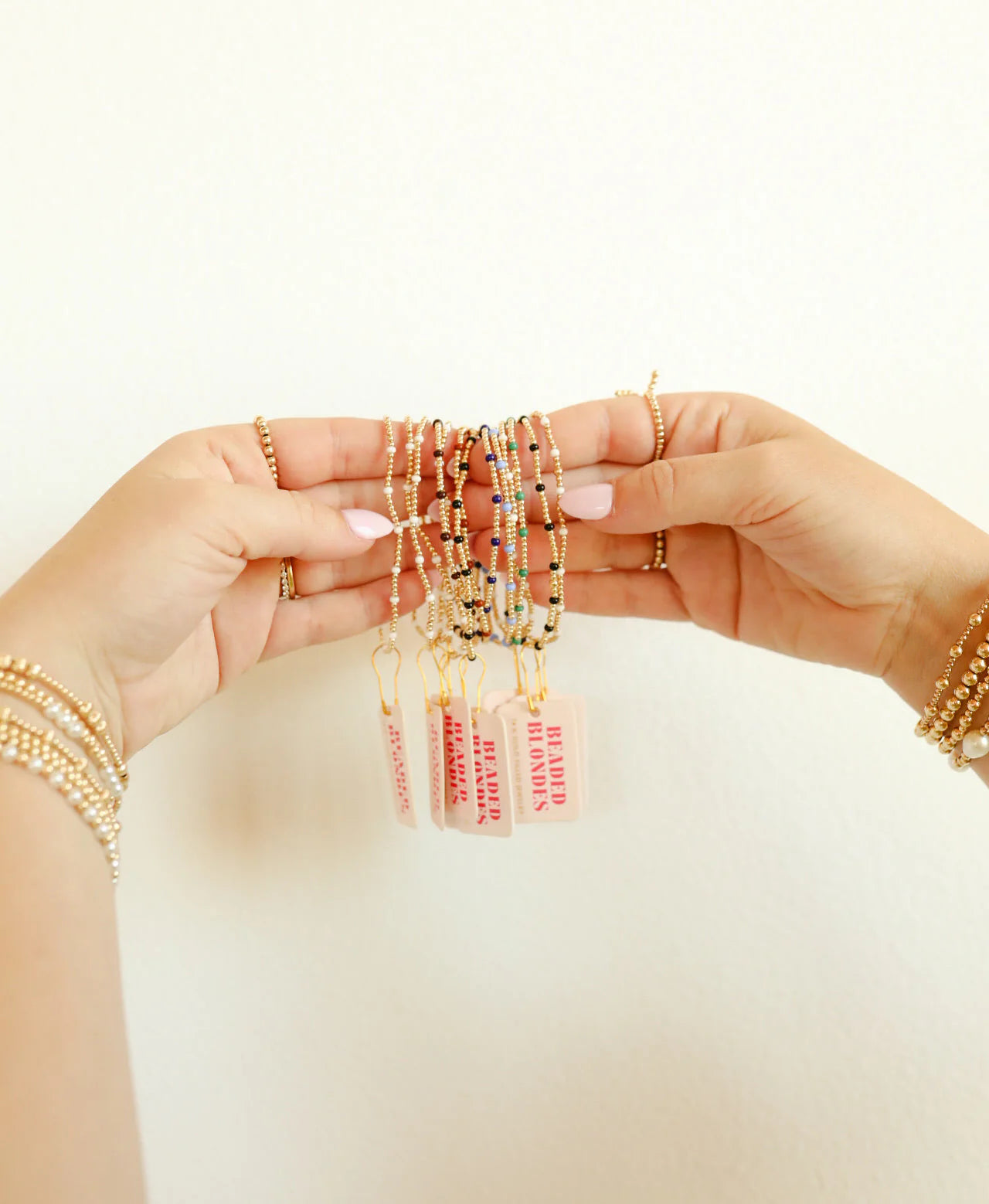 Navy Dainty Poppi Bracelet
