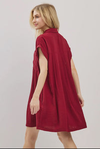 Button Down Shirt Dress
