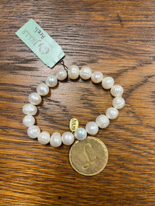 Juliodesigns Japan Initial Pearl Bracelets