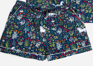 Print Fresh Unicorn’s Garden Shorts Large