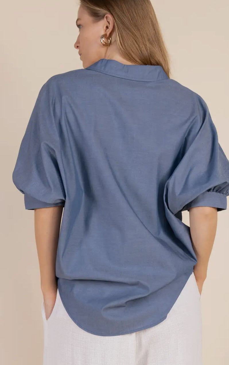 Poplin Button Up
