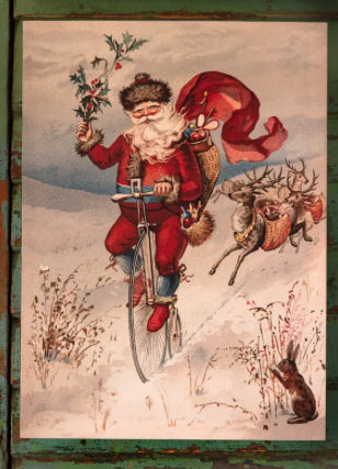 Vintage Santa Large Canvas (4 Styles)