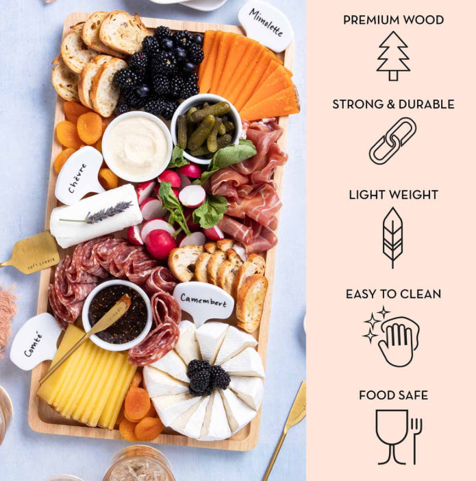 Charcuterie Board & Accessories Kit