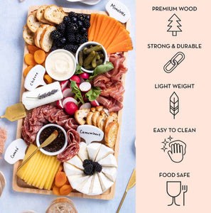 Charcuterie Board & Accessories Kit