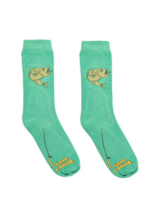 Fish 3D Crew Sock