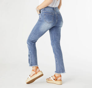 EverStretch Straight Leg with Fringe