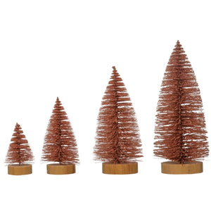 Plastic Bottle Brush Trees