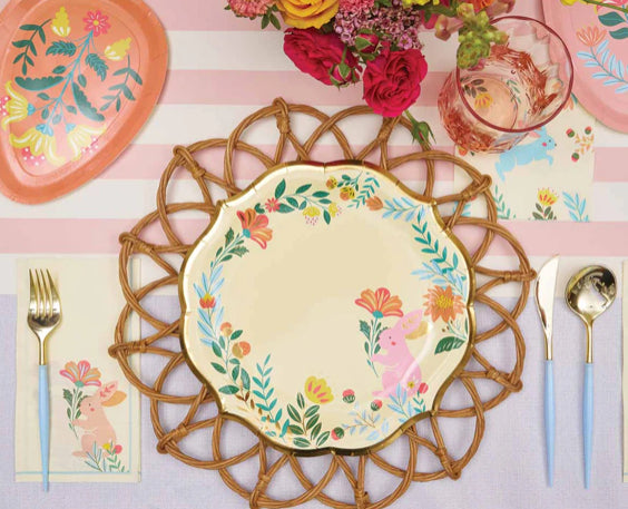 Folklore Easter Dinner Plates/8pk