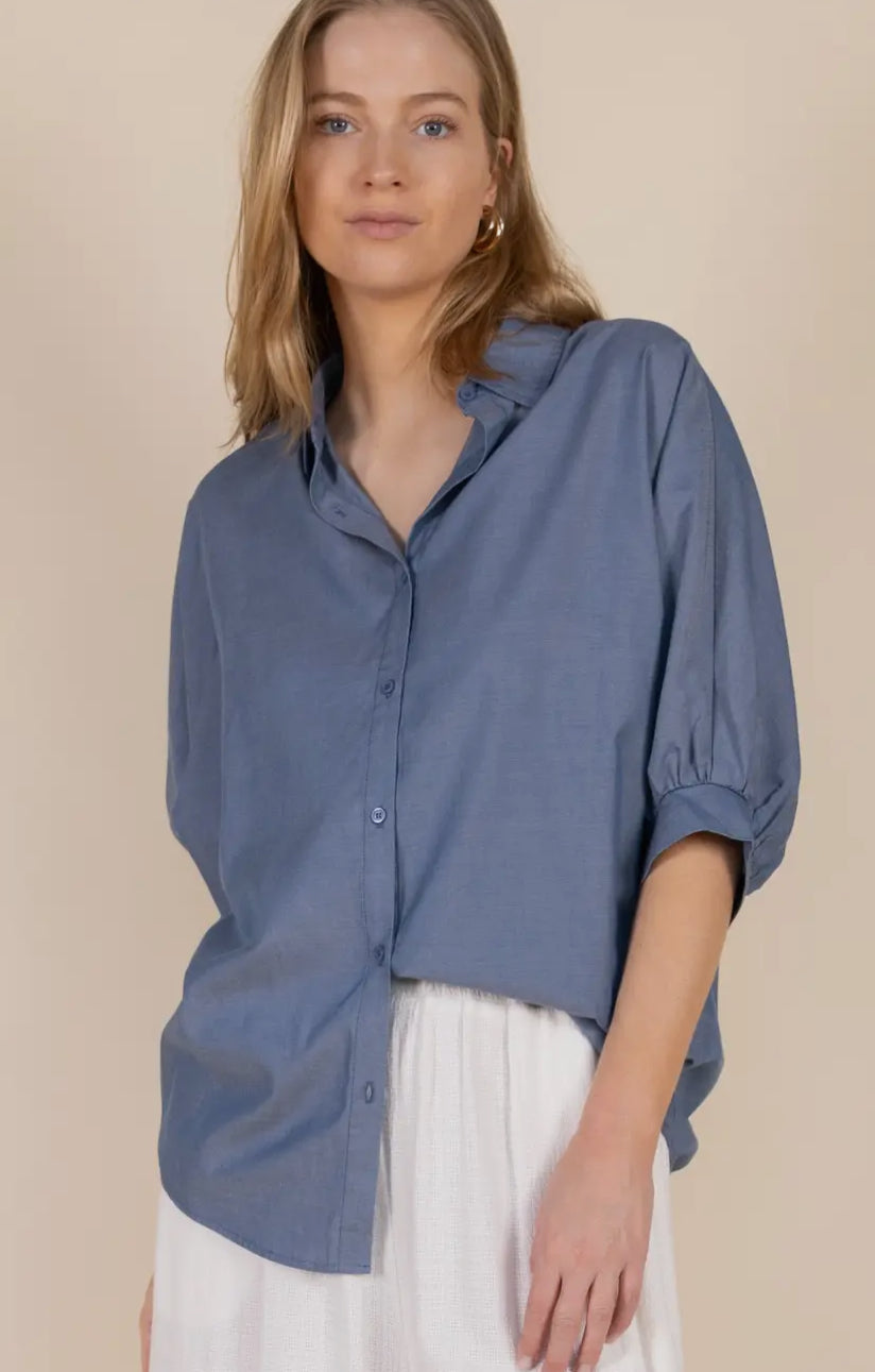 Poplin Button Up