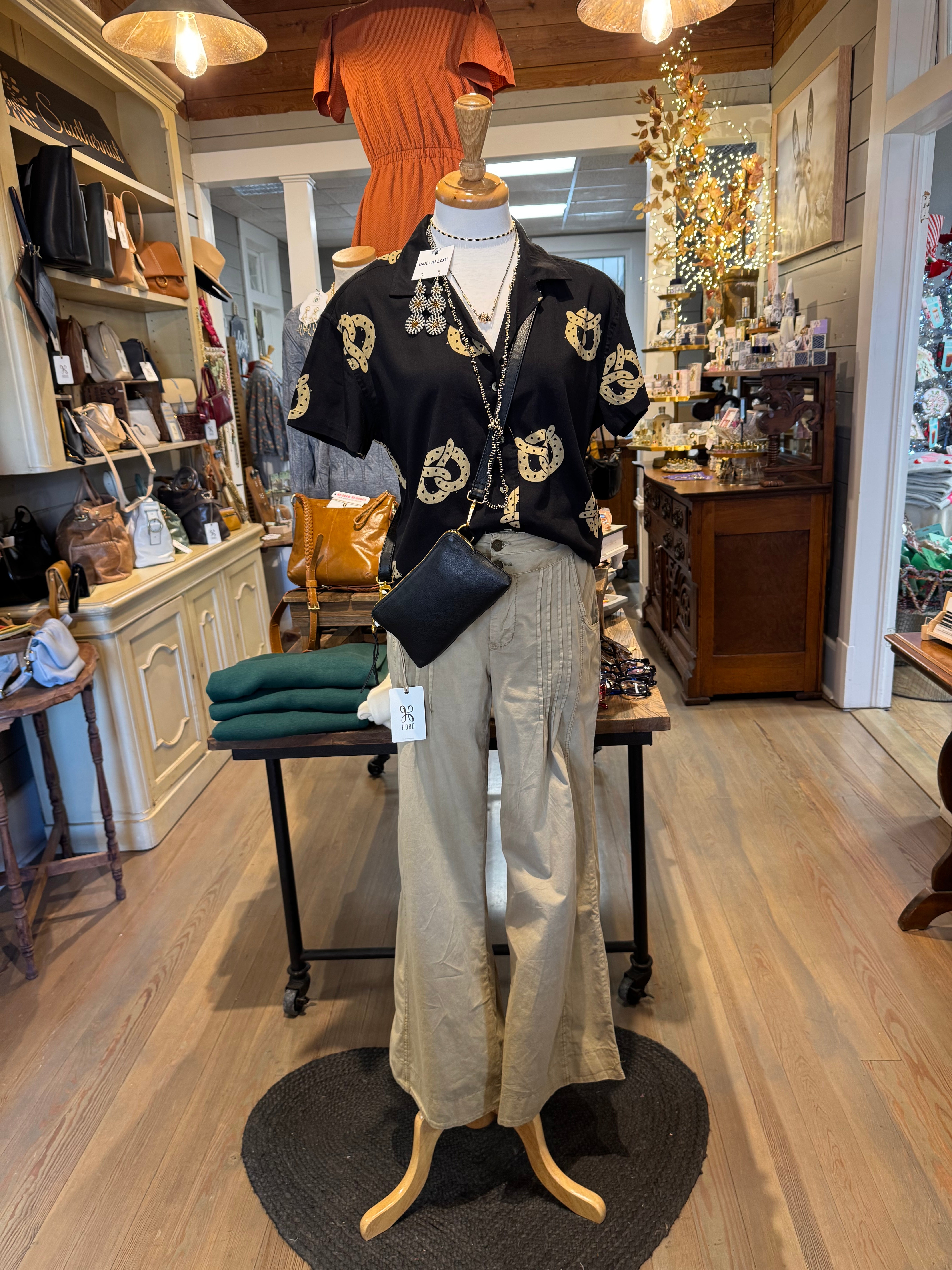 Pretzel Button-Down Shirt