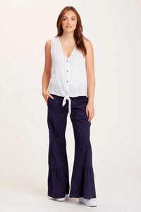 Terraced Wide Leg Pants