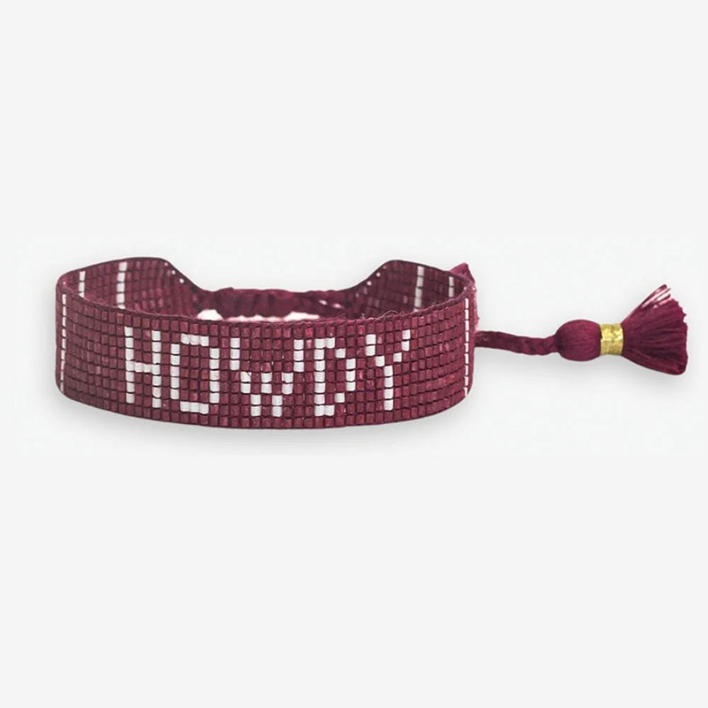 Gabby"Howdy" Adjustable Beaded Bracelet