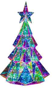 Prism Lit Christmas Trees