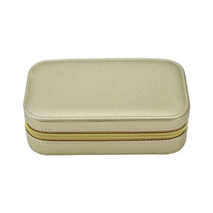 Leah Rectangle Travel Jewelry Case