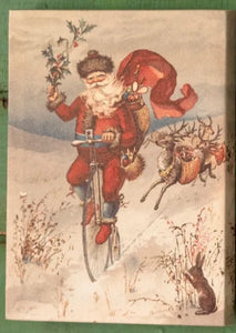 Vintage Santa Small Canvas (4 Styles)