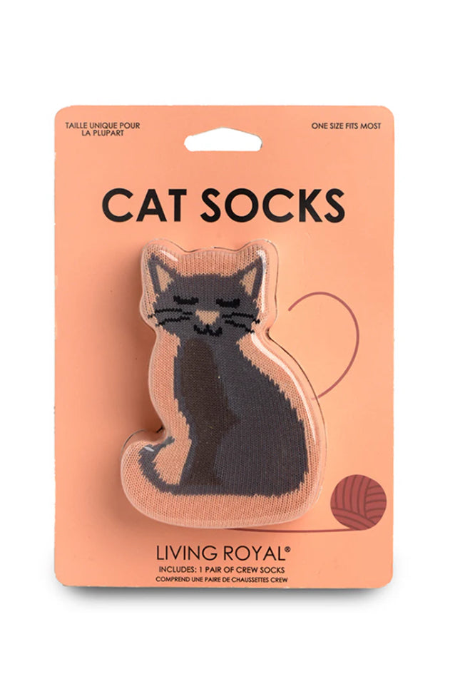 Cat 3D Crew Sock