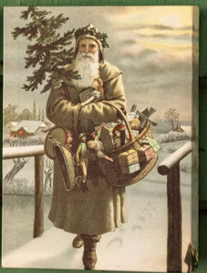Vintage Santa Small Canvas (4 Styles)