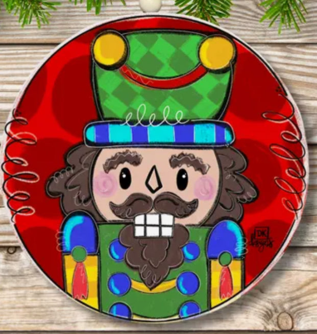Red Nutcracker Circle Mini