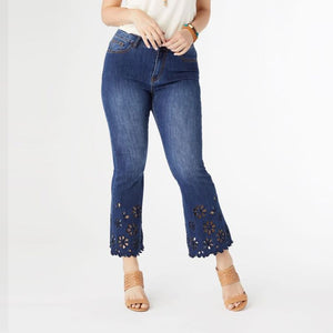 Bambu Soft Flare Ankle Jeans