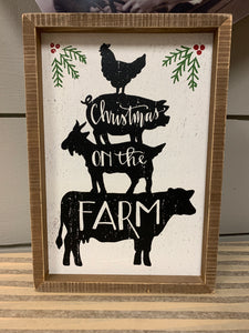 Christmas on the farm