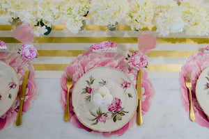 Die Cut Peony Placemat