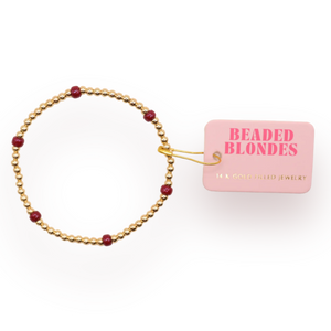 Maroon Poppi Bracelet