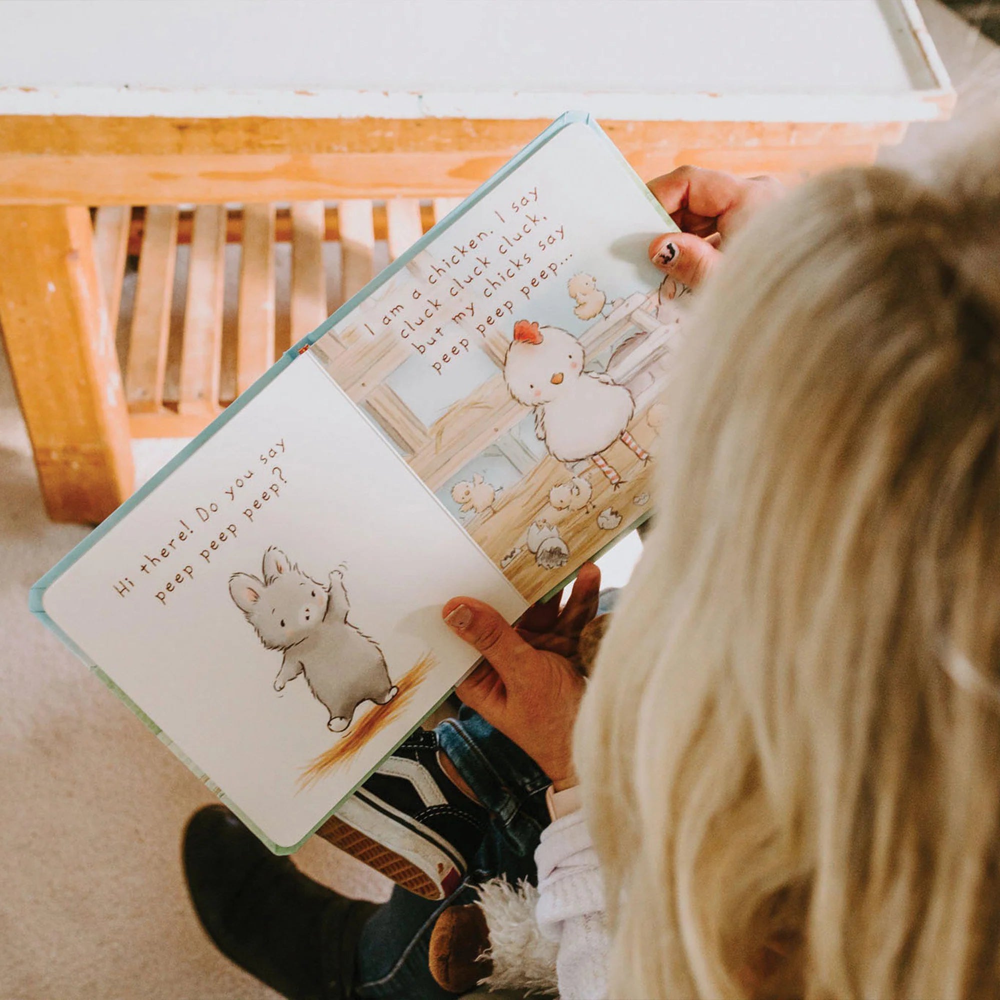 Who Says Peep Peep Sheep? Book