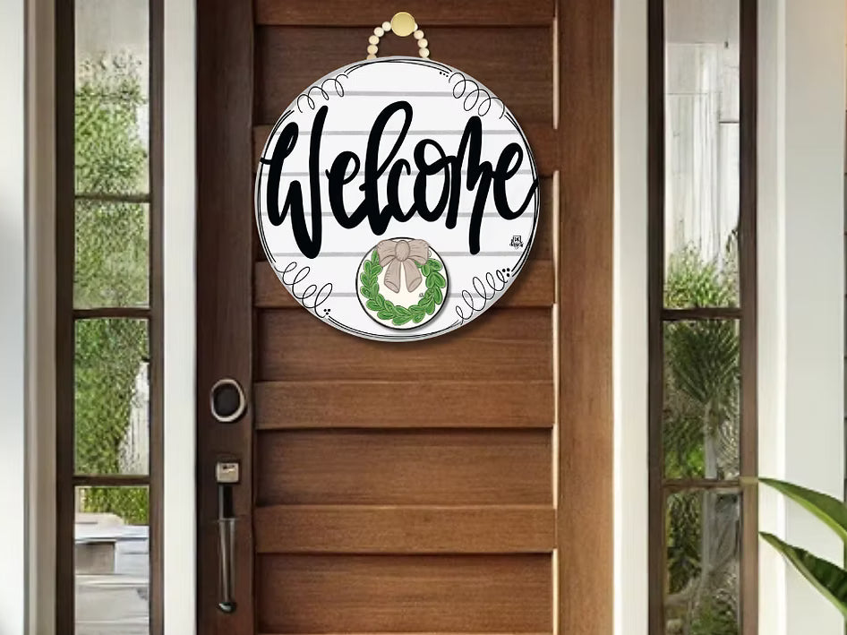 Hanging Door Wreath