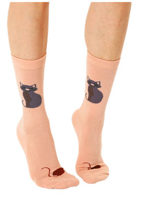 Cat 3D Crew Sock