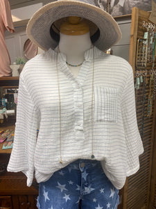 Jesse Casual Henley Top