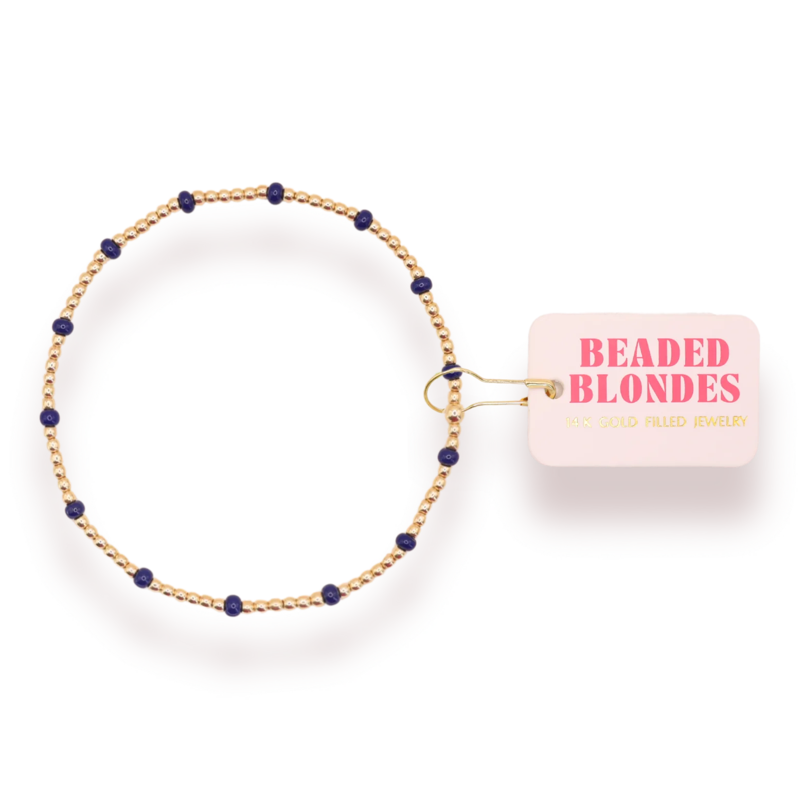 Navy Dainty Poppi Bracelet